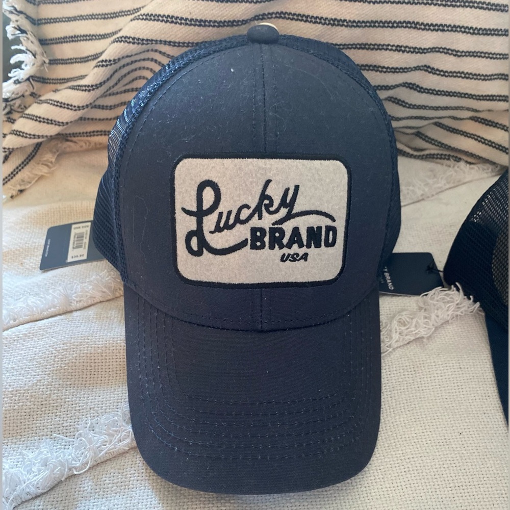 Lucky Brand Vintage Patch Trucker BNWT